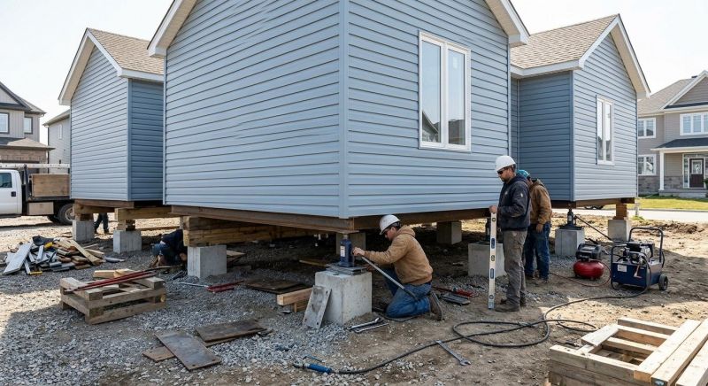 House Leveling in Clarksville, OH