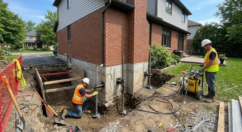 House Underpinning in Maineville, OH
