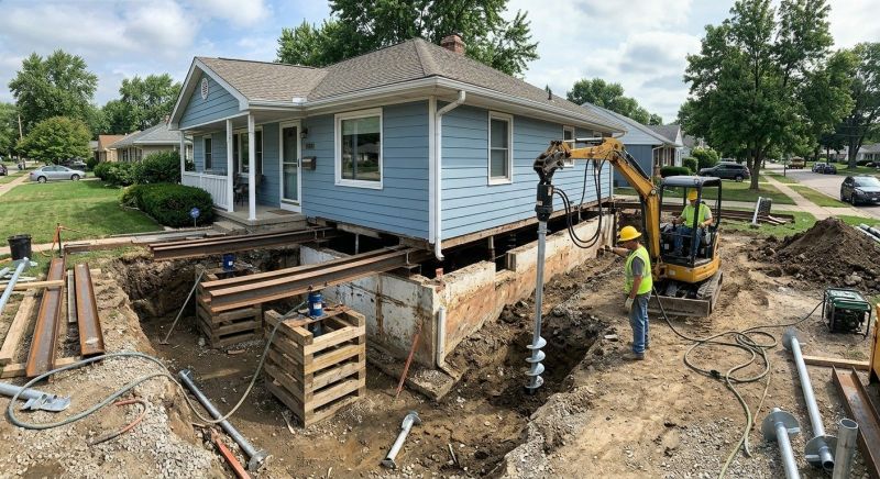 House Underpinning in Maineville, OH