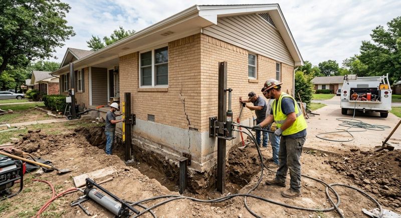 Settling Foundation Service in Batavia, OH