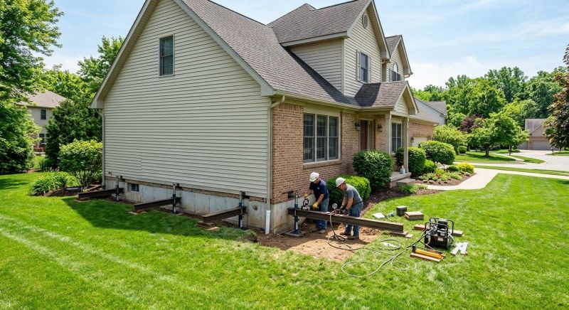 Settling Foundation Service in Monroe, OH
