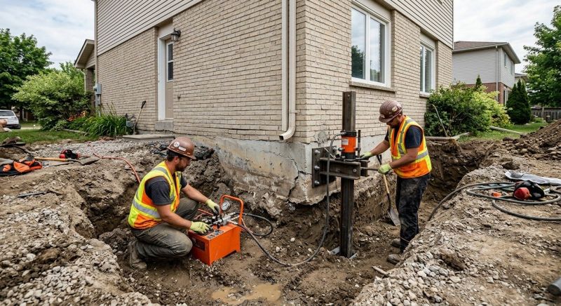 Sinking Foundation Lifting in Maineville, OH