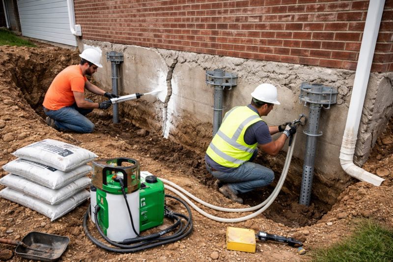Structural Foundation Repair in Amelia, OH