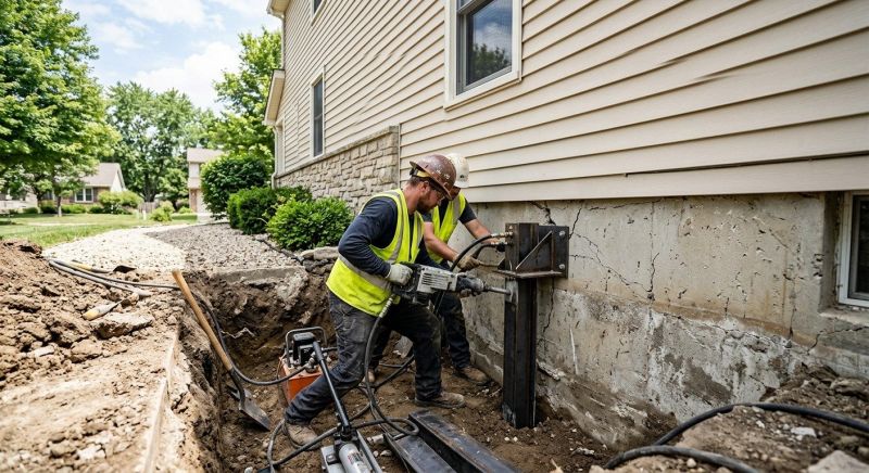 Structural Foundation Repair in Mason, OH