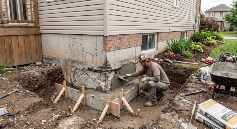 Structural Foundation Repair in Spring Valley, OH