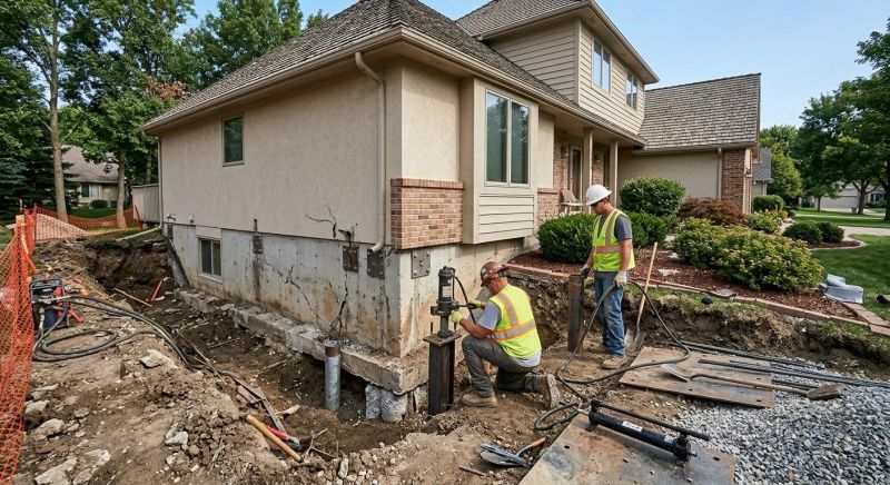 Structural Foundation Repair in West Elkton, OH