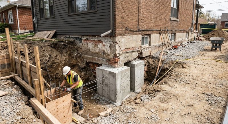 Structural Underpinning in Maineville, OH