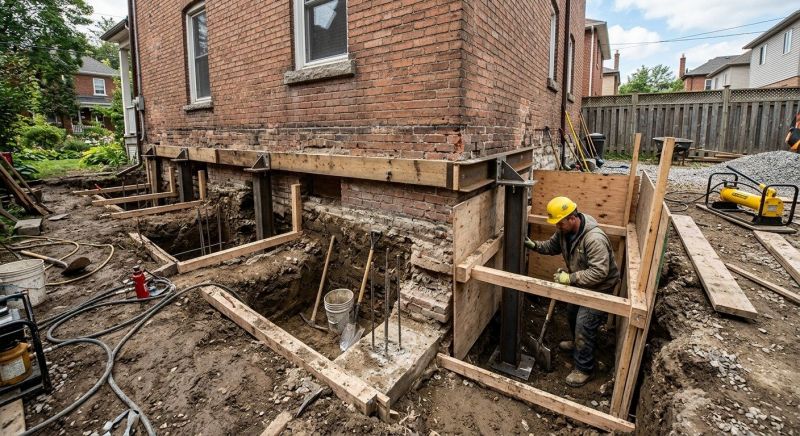 Structural Underpinning in Maineville, OH