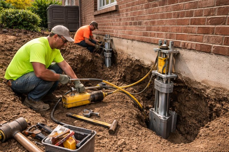 Settling Foundation Service in Bellbrook, OH